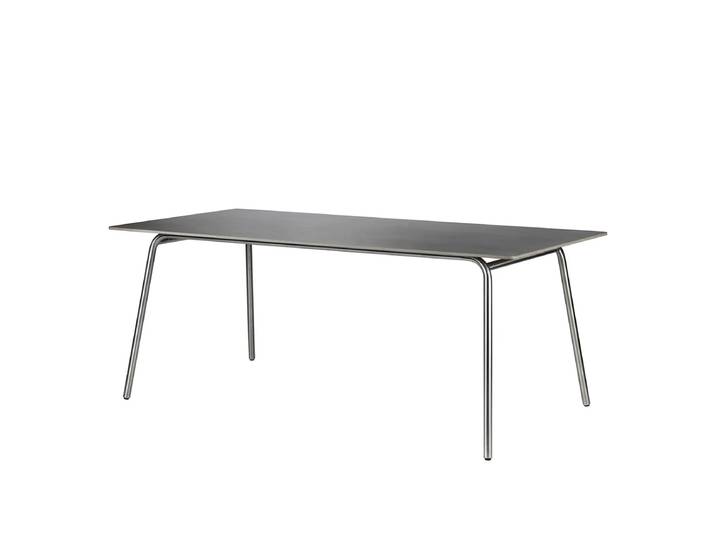 FDB Møbler - M21 Teglgård Gartentisch, 90 x 180 cm, grau