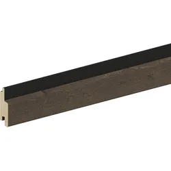 OSMO Fassade Raute Fichte 27x96 sf Black-Stripe 450cm Riffelgesägt,Vergrau.-lasur VE 4 Stk.