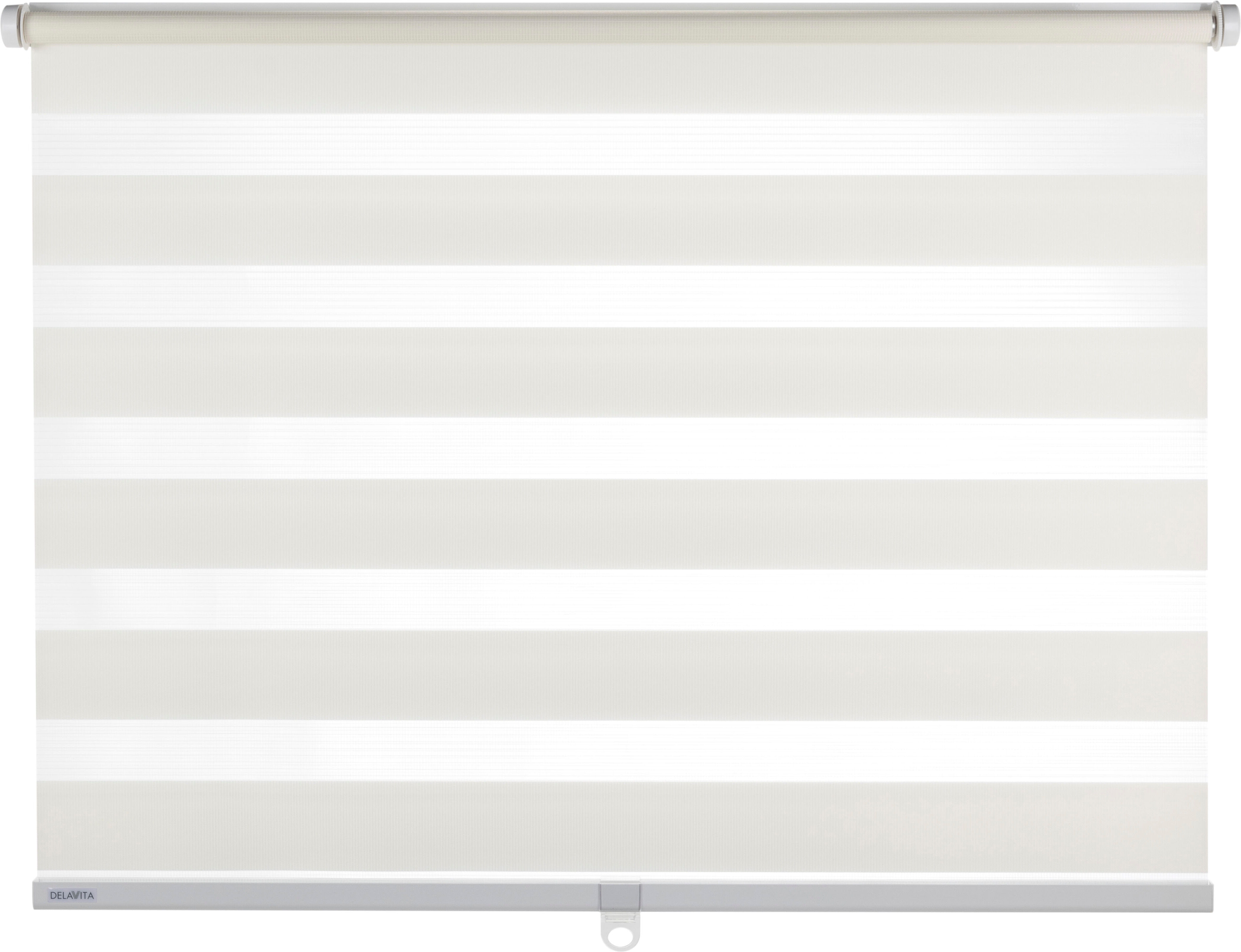 Doppelrollo OTTO HOME "Jan" Gr. 4, beige (creme), B:70cm H:130cm, Polyester, Rollos, Doppelrollo, Rollo, Fixmaß, Klemmfix, uni, monochrom, basic, schnurlos, Topseller