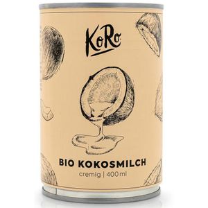 KoRo Kokosmilch ca. 20% Fett, BIO, cremig, 400ml