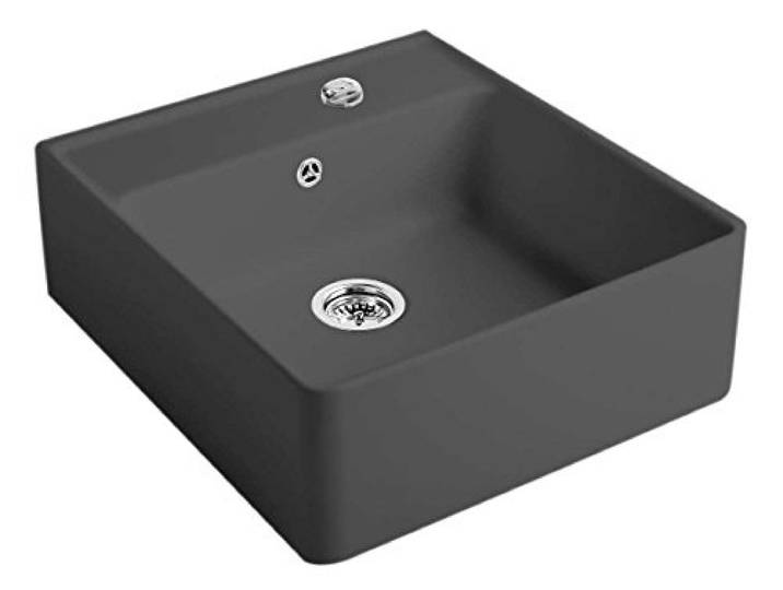 Villeroy & Boch Spülstein Einzelbecken Graphit - 6320 62 i4 Keramikspüle