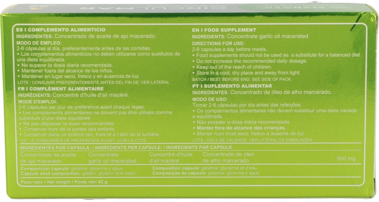 Marnys Circulmar Aceite de Ajo 60 caps