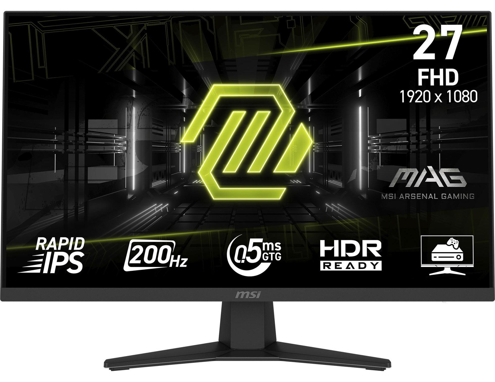 MSI MAG 274FDE Gaming-Monitor FullHD Rapid-IPS HDR Ready