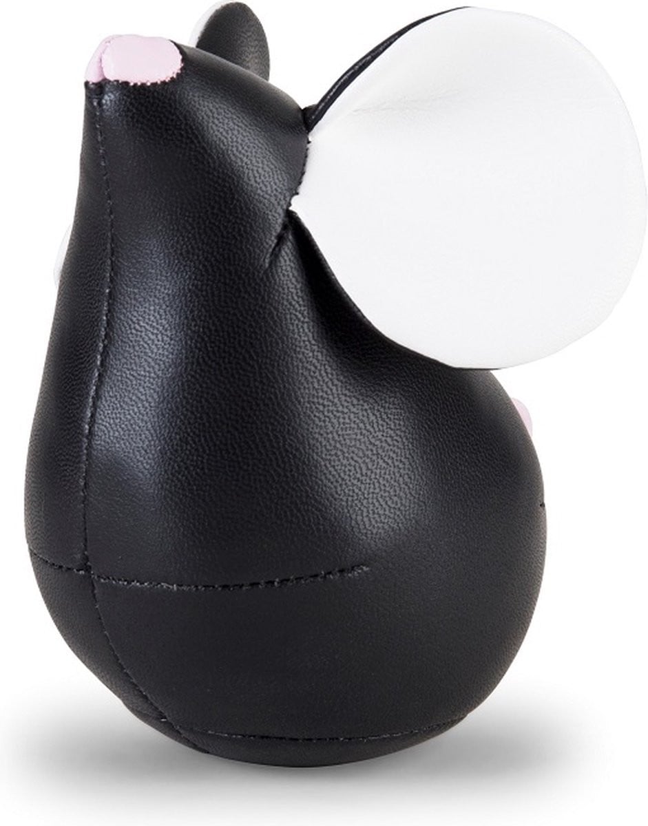 Zuny Muis Paperweight Zwart