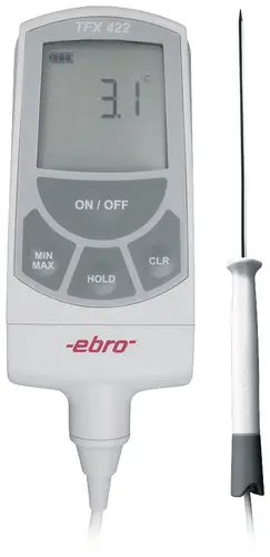 Ebro TFX 422C-60 Einstichthermometer (HACCP) Messbereich Temperatur -50 bis 200°C HACCP-konform