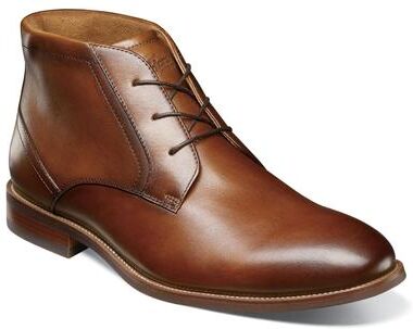 Florsheim Rucci Plain Toe Chukka - Mens 11 Brown Boot Medium