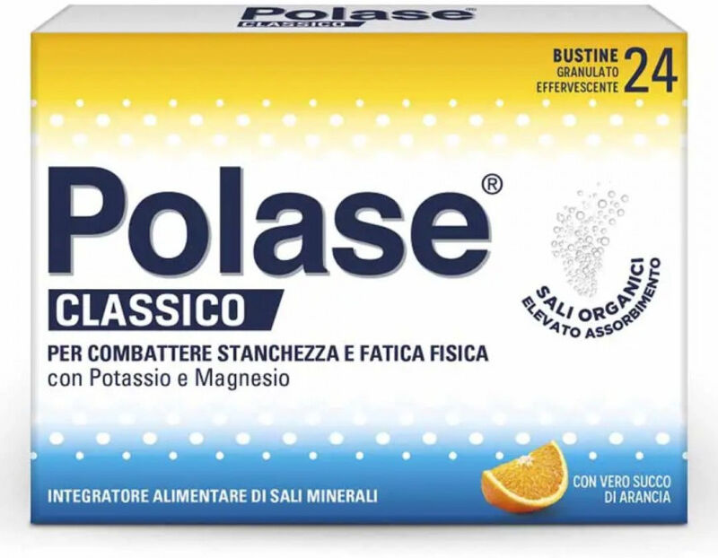 Polase Classico Integratore Magnesio Potassio Arancia 24bst
