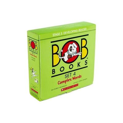 Bob Books - Complex Words Box Set of 8 Paperbacks Decodable Phonics Books, Ages 4 and Up, Kindergarten, First Grade (Stage 3: Developing Reader),