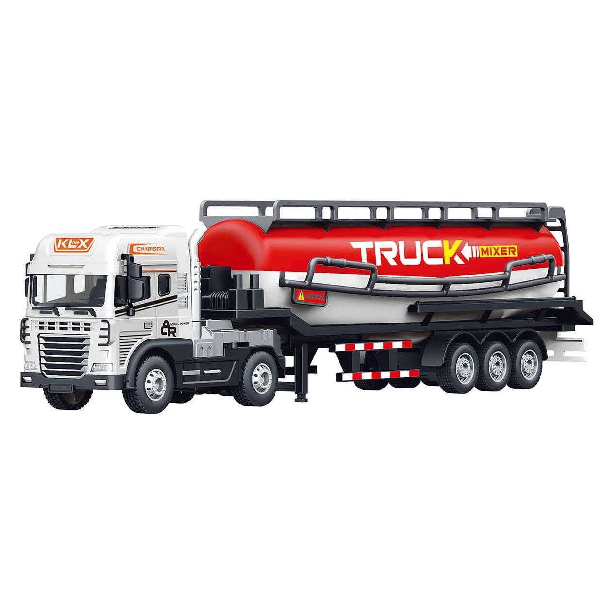 Toymax Die-cast truck with tank trailer w/light & sound (534667)