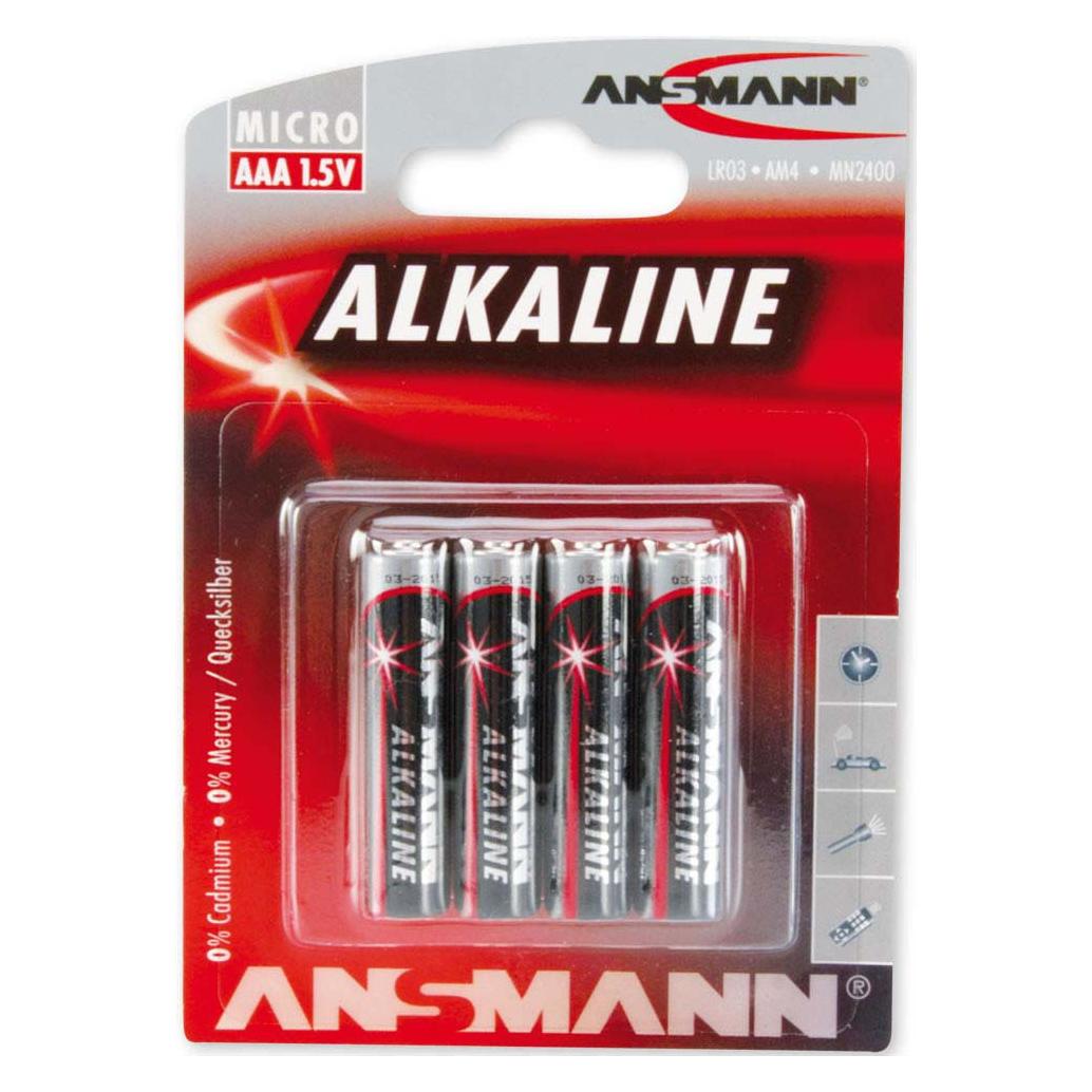 Ansmann Alkaline (4 Stk., AAA, 1260 mAh) (5015553)