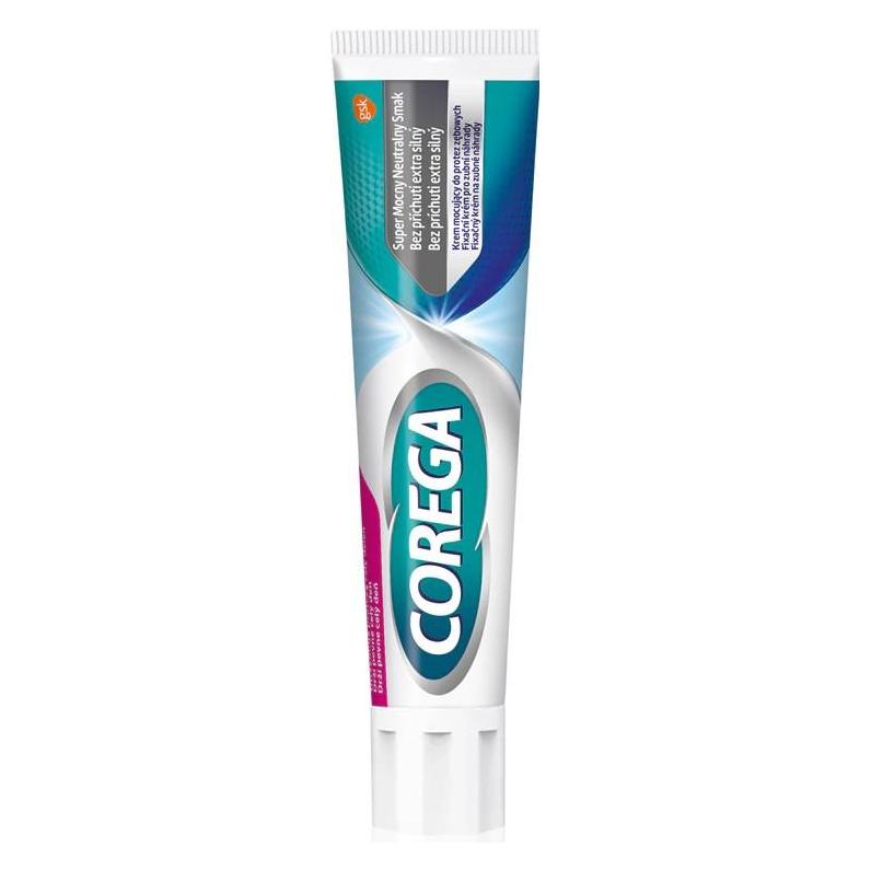 Corega Super Powerful Fastening Cream For Toothed Prosthes Natural Taste 70G (70 ml) (5054563081834)