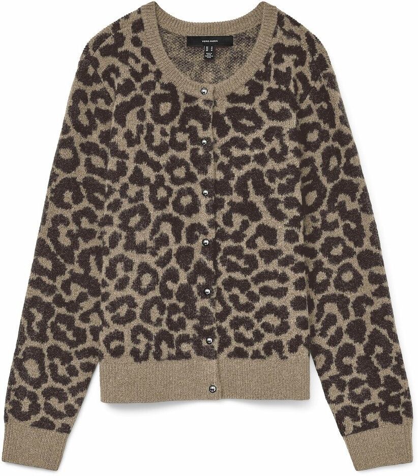 VERO MODA Cardigan boutonné col rond