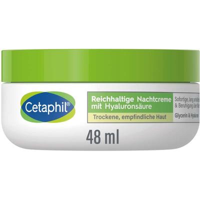 Cetaphil reichhaltige Nachtcreme mit Hyaluronsäure 48 g