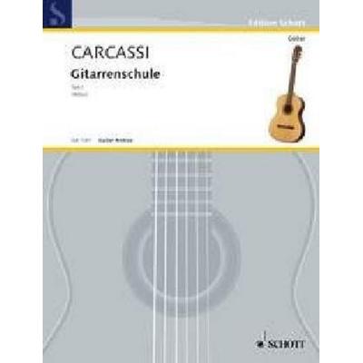 Gitarrenschule. Tl.1, Taschenbuch von Matteo Carcassi, Schott Music