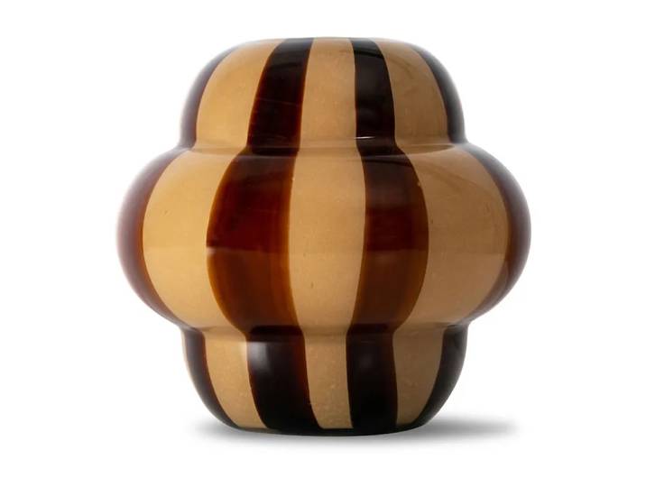 Byon Vase Curlie 20 cm Marron-beige