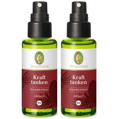 Kraft tanken Raumspray Bio 2x 2x50 ml Ätherisches Öl