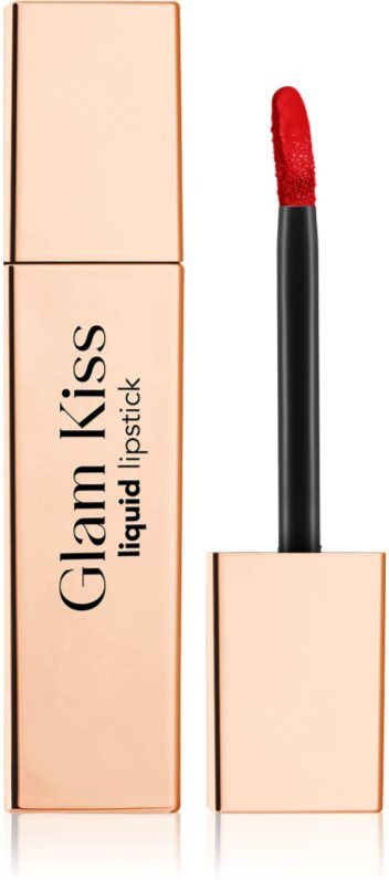 flormar Glam Kiss Liquid Lipstick long-lasting liquid lipstick with high gloss effect shade 008 - Scarlet Heat 3.5 ml