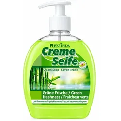 Flüssigseife in Seifenspender Reinex Grüne Frische 500 ml Cremeseife in Dispenser-Flasche
