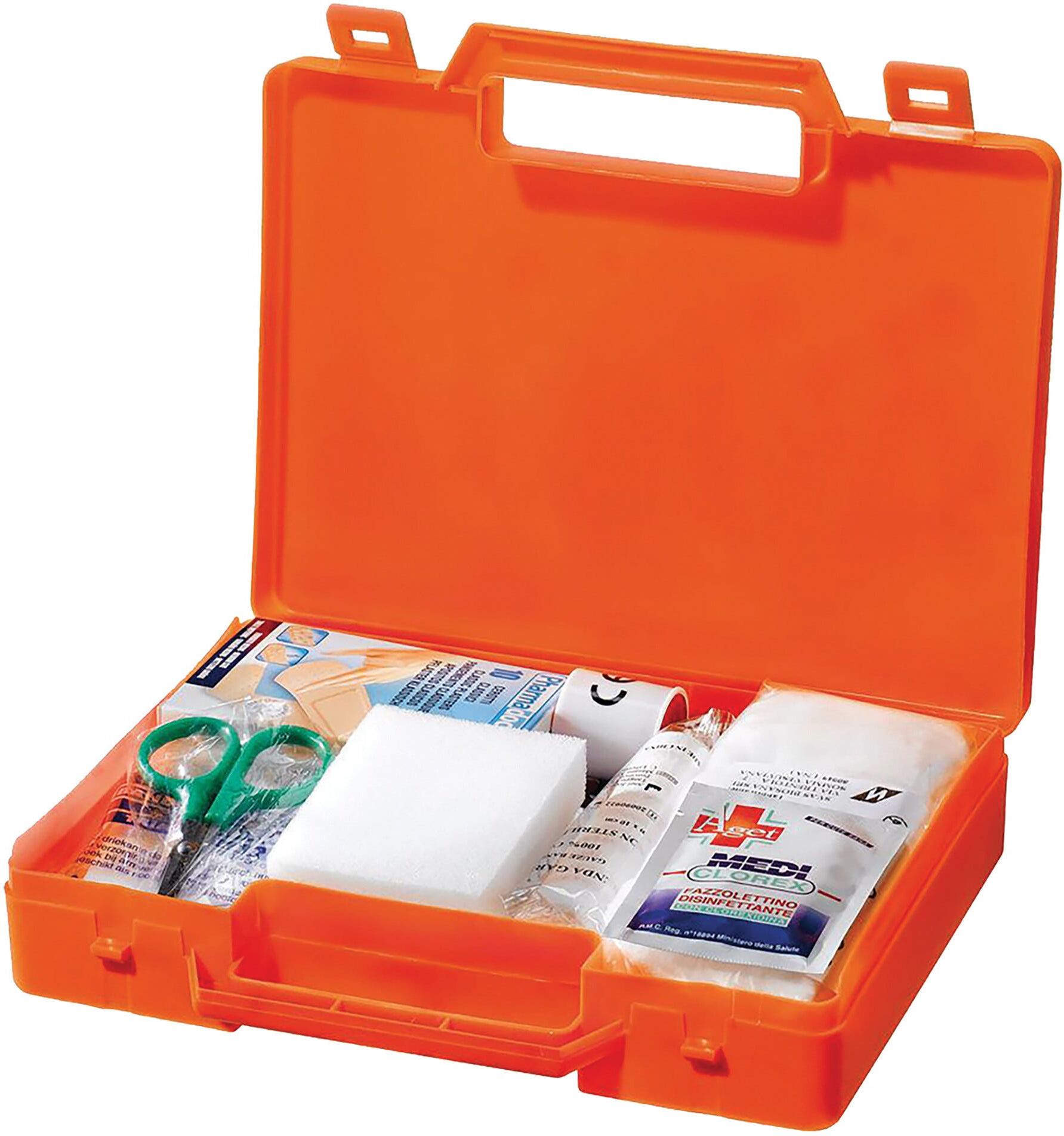 Neri VALIGETTA PRONTO SOCCORSO CASA E AUTO NEWTEC MED P1 24x17x4 cm NORMA CE 93/42 DL 24/2/97
