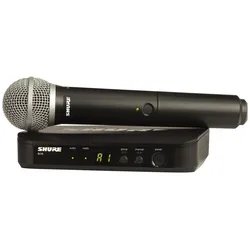 Shure BLX24E/PG58-H8E draadloos handheld systeem (518-542 MHz), Mikrofon