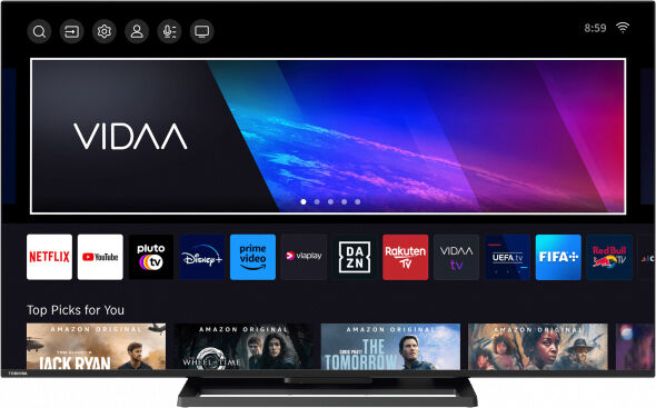 Toshiba 55uv3363da Smart Tv 55 Pollici 4k Ultra Hd Display Led Sistema Vidaa - 55uv3363da