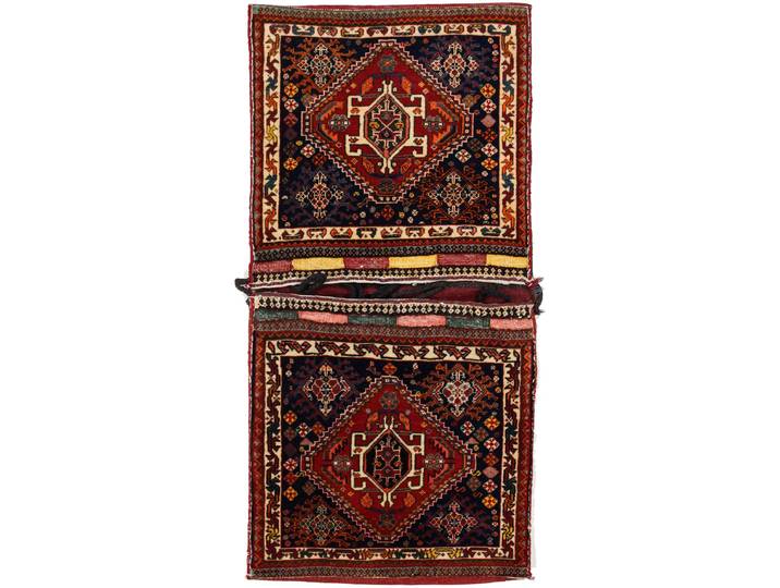 Ghashghai Alt Tasche Teppich 81x131 Handgewebt Orientteppich Perserteppich
