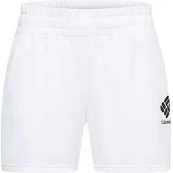 COLUMBIA Columbia Logo III French Terry Short, Größe L in Weiß Weiß