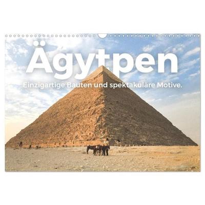 Ägypten - Einzigartige Bauten und spektakuläre Motive. (Wandkalender 2027 DIN A3 quer), CALVENDO Monatskalender