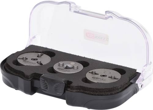 KS Tools 150.2295 Universal Bremskolben-Rückstell-Werkzeug-Adapter-Satz, 3-tlg