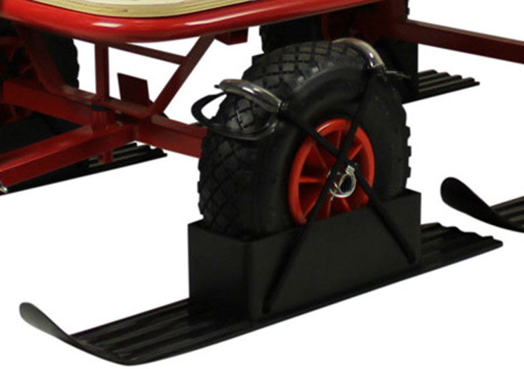 Beachtrekker Schneekufen für faltbarer Bollerwagen Style