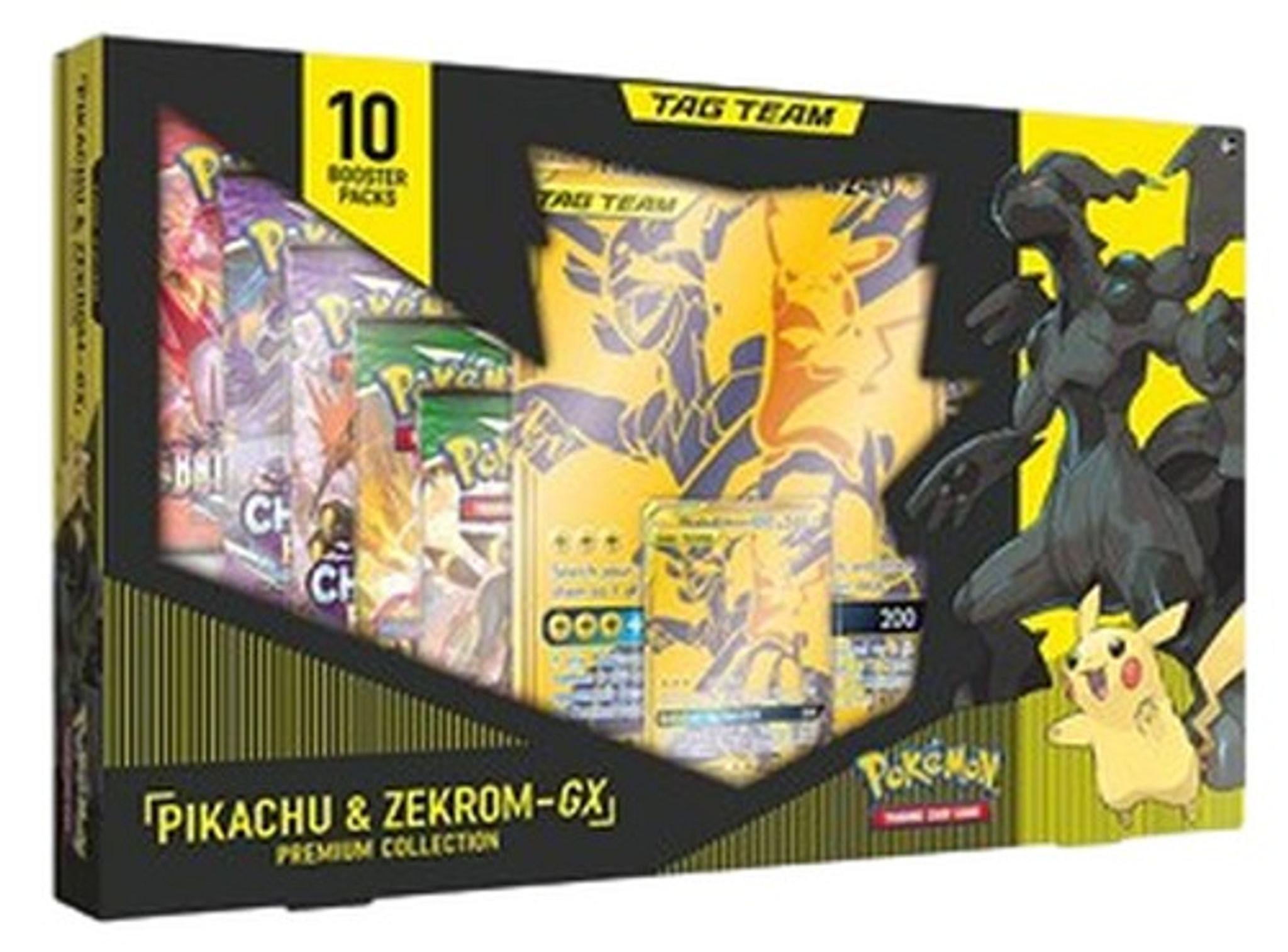 Pokemon Tag Team Pikachu & Zekrom GX Premium Collection