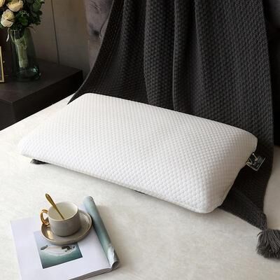 Uplift Essentials Natural Latex Luxury Sleeping Pillow For Side, Back, And Stomach Sleepers 27.56 X 15.75 In style 01