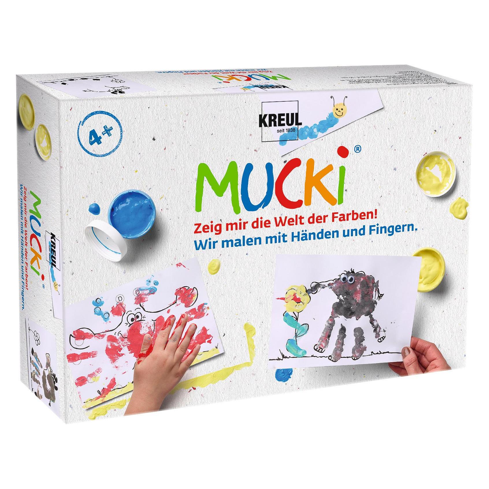 Mucki Wir malen mit Händen & Fingern (250 ml) (29101)