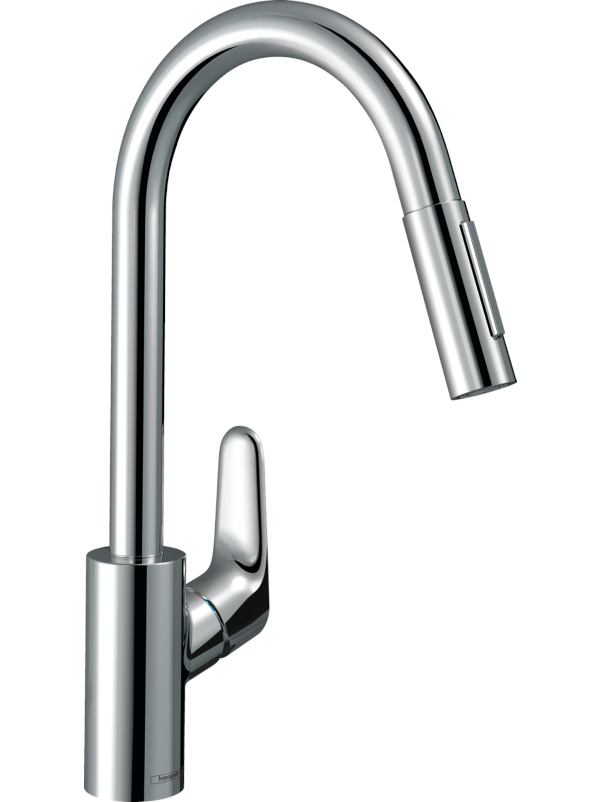Hansgrohe focus single lever kitchen mixer 240 with pull-out