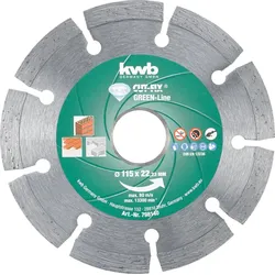 kwb CUT-FIX Dia-Tr GREEN-Line115SB 798140