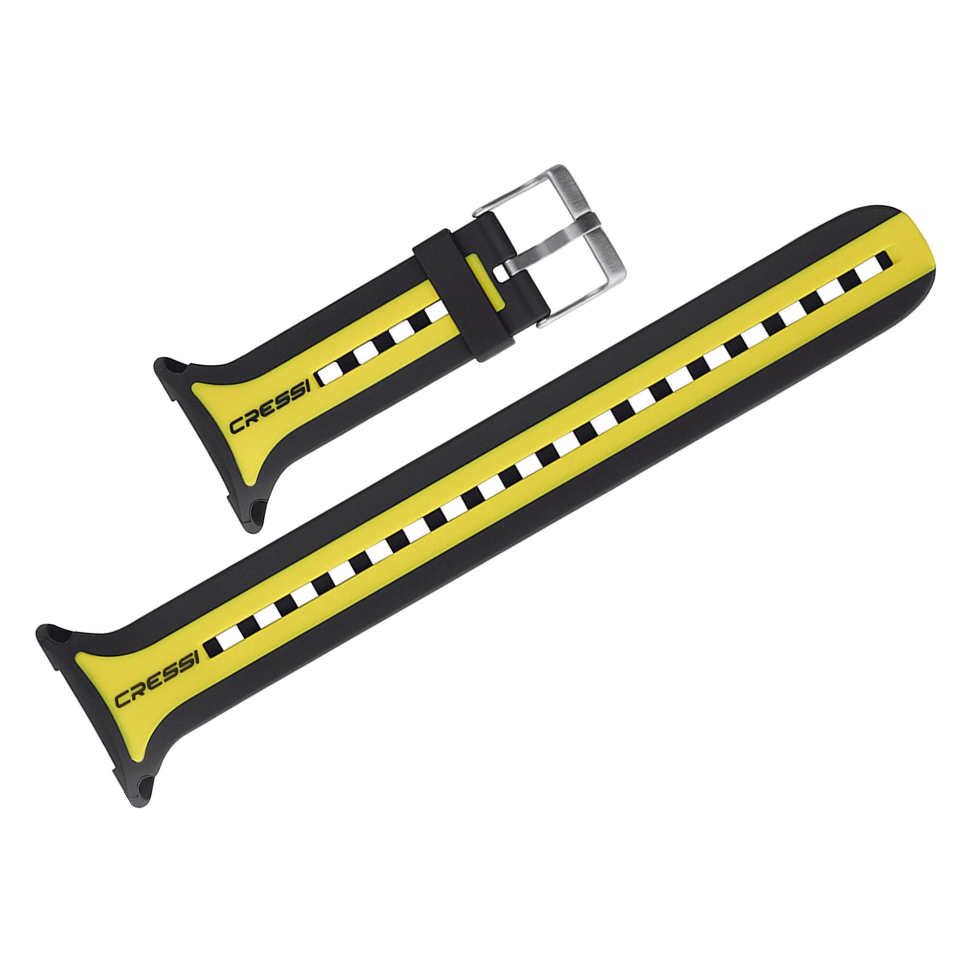 Cressi Leonardo Watchband (Kautschuk, rostfreiem Stahl) (KZ770051)