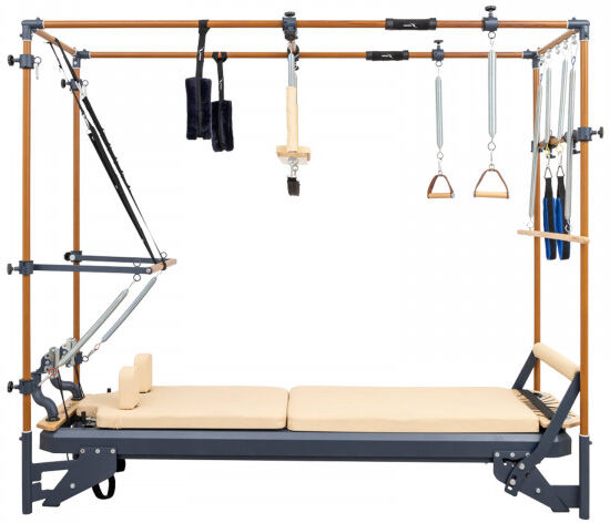 HEGREN TALMA 62CR Cadillac Reformer Black Frame/Black Upholstery