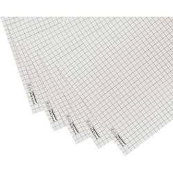 magnetoplan 1227301 Flipchartblock Anzahl der Blätter: 100 kariert 690 mm x 650 mm x 930 mm x 300 mm Weiß
