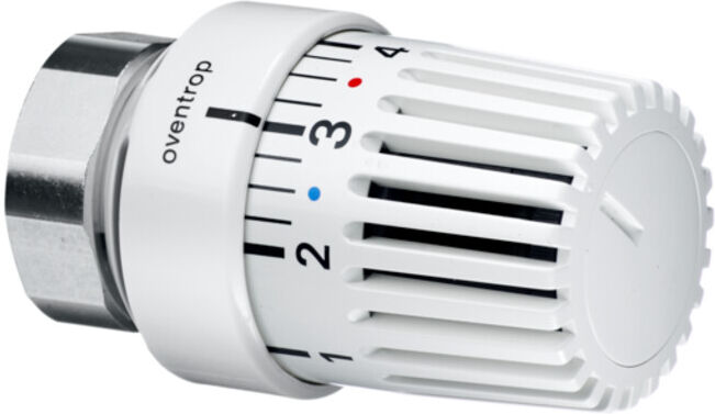 OV Tête thermostatique UNI LM avec capteur de débit blanc avec position zéro,38X1,5 ; Oventrop (1616100)