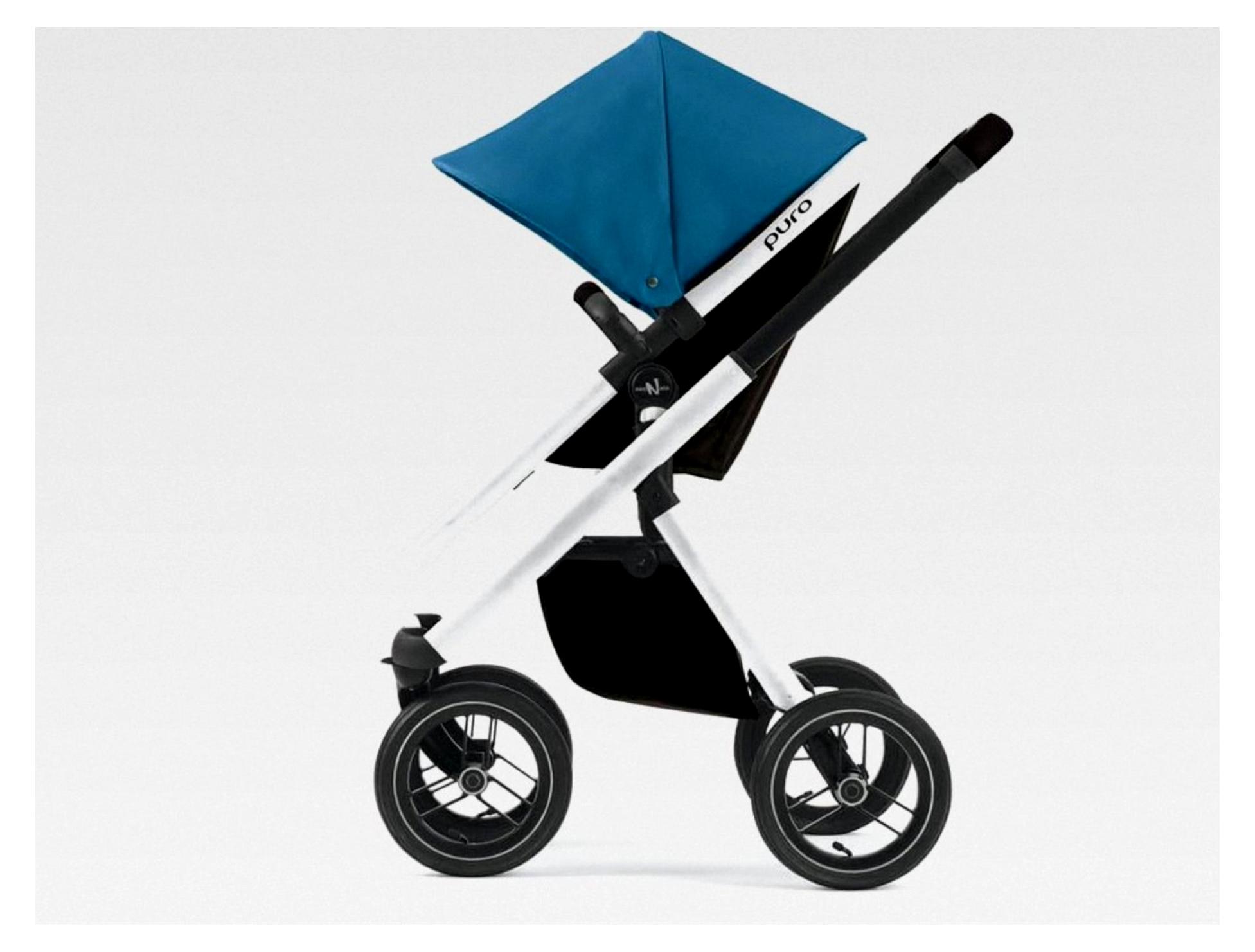 Kinderwagen Puro Urban Kombi 2in1 | Weitere Farben verfügbar inklusive Regenschutz und Wickeltasche