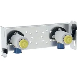 Geberit Gis Traverse 461740001 für Wand- Aufputz-Armaturen 15,3cm, mit zwei Wasseranschlüssen