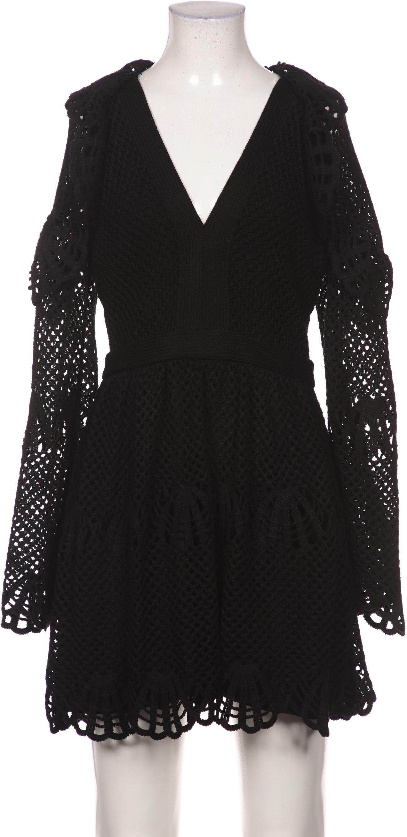 self-portrait Damen Kleid, Schwarz, Gr. M (UK 10), Synthetik - Second Hand