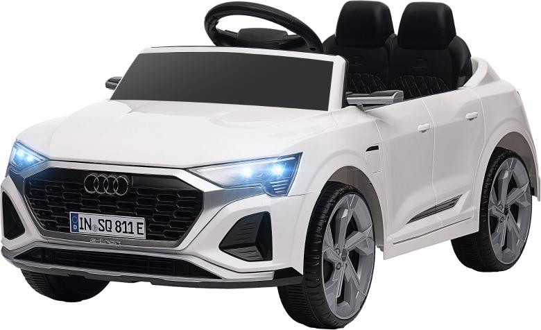 Moonbite elektrische kinderauto Q8 Sportback stijl, 12V, wit