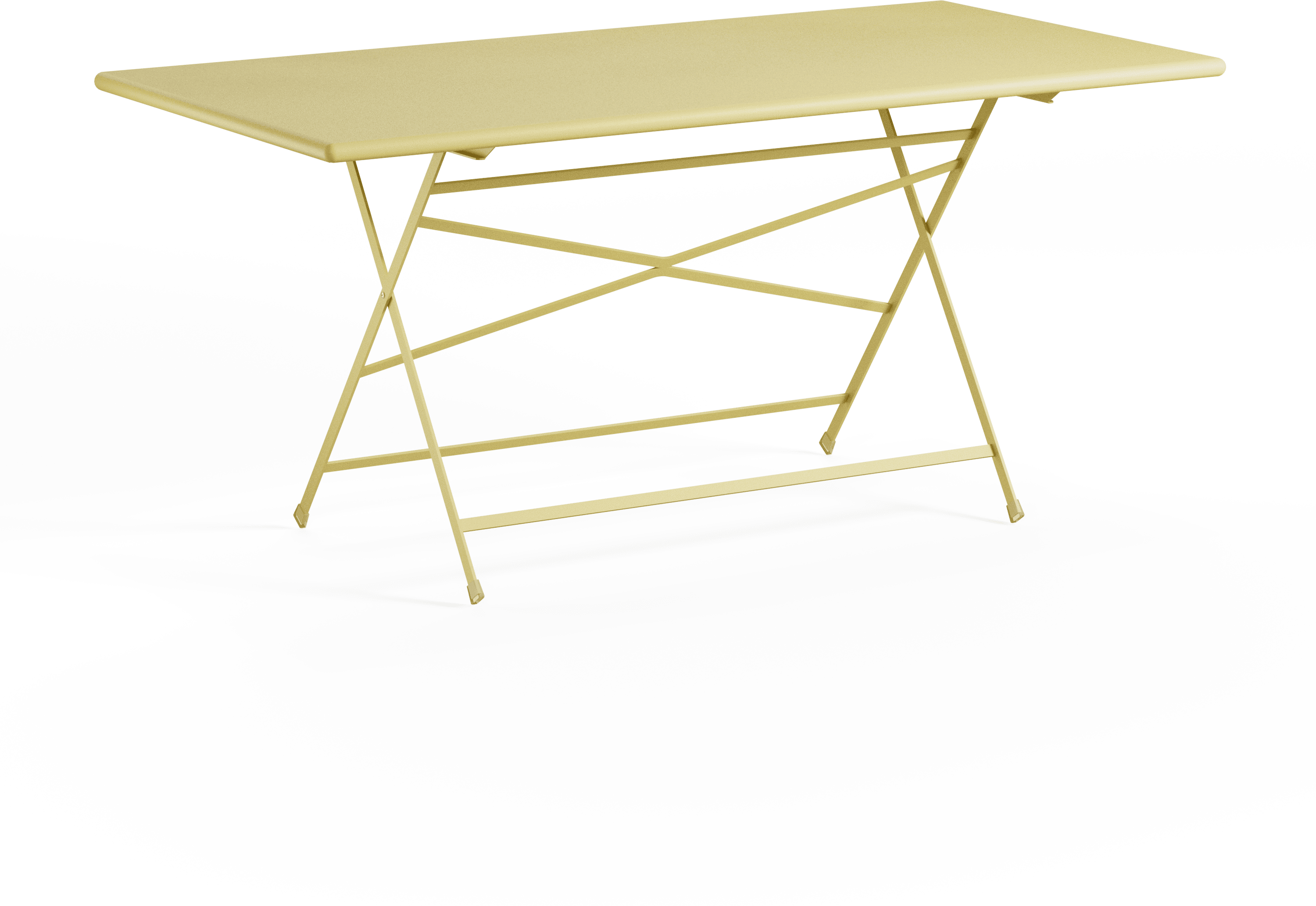 Emu Arc en Ciel 364 Klapptisch 160 x 80 (vanillegelb (83, VANILLA YELLOW)) vanillegelb (83, VANILLA YELLOW)