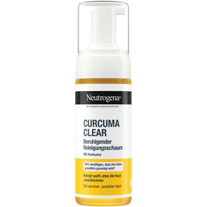 Neutrogena Reinigungsschaum Curcuma Clear Beruhigend, mit Kurkuma, für empfindliche Haut, 150 ml