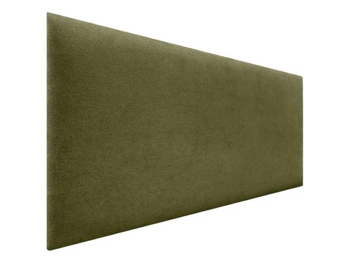DHOME Gepolstertes Kopfteil Glatt aus Aqualine-Stoff Höhe 70 cm Dicke 4 cm und 8 cm für Wand Akustische Kopfteile Schallabsorbierend (Grün, 160cm, Stärke 4cm)