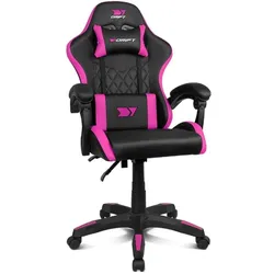 Drift Silla Gaming Dr35 Negro Fusia, Gaming Stuhl, Schwarz, Pink