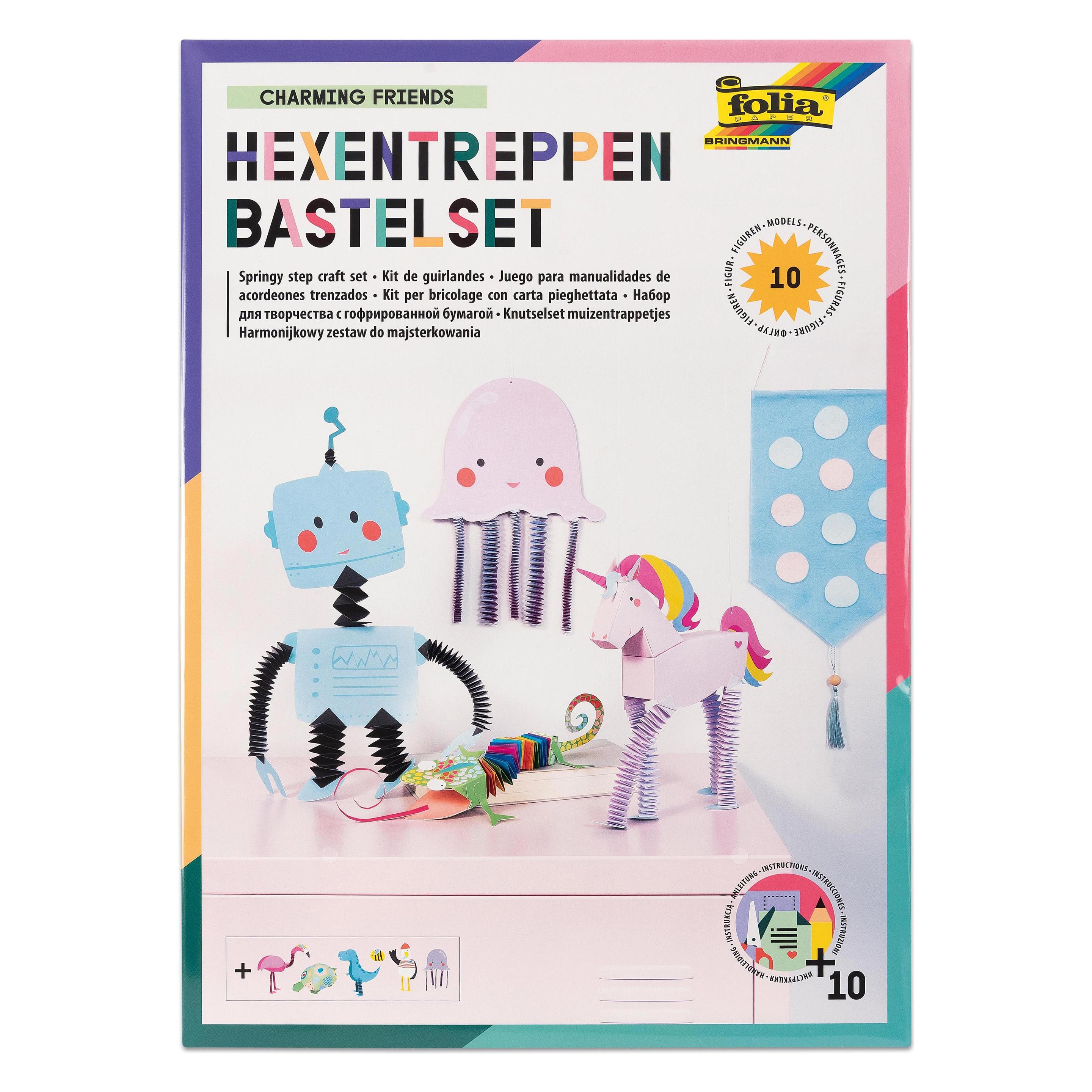 Folia Hexentreppen-Set Charming Friends (21905)