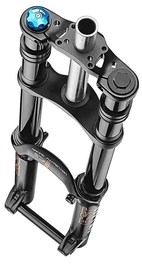 KILLAH Stoßdämpfer 27,5", 200mm, 28,6x224x0, mattschwarz, Disc, TA Achse 20mm