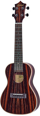 Leolani Macassar Ebony Concert Ukulele Natur matt